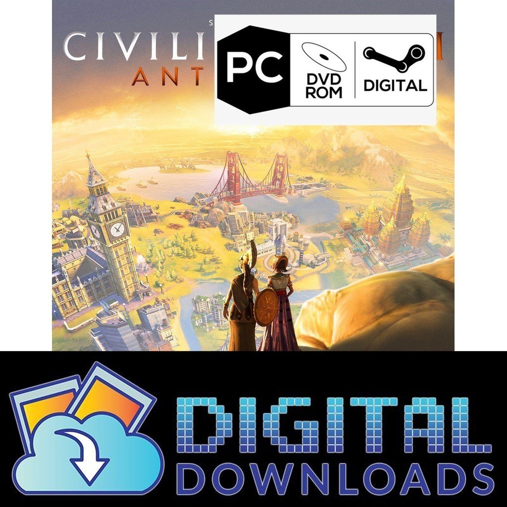 🎮 [เกม PC] [เกม คอม] [USB] SID MEIER’S CIVILIZATION 6: ANTHOLOGY + 25 DLCs