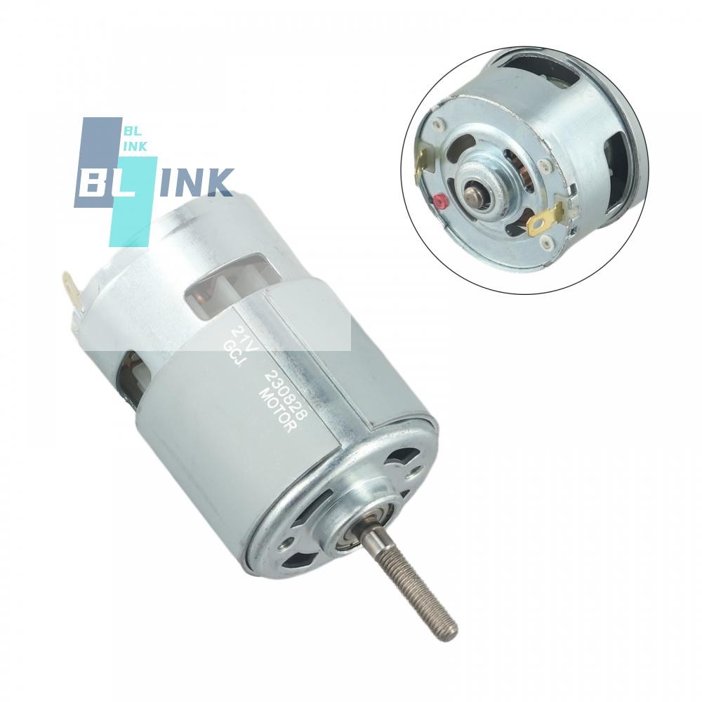 RS755VC มอเตอร์แบบชาร์จไฟได้สําหรับเครื่องตัดหญ้า 12V21V พร้อมขดลวดทองแดงความแข็งแรงสูง