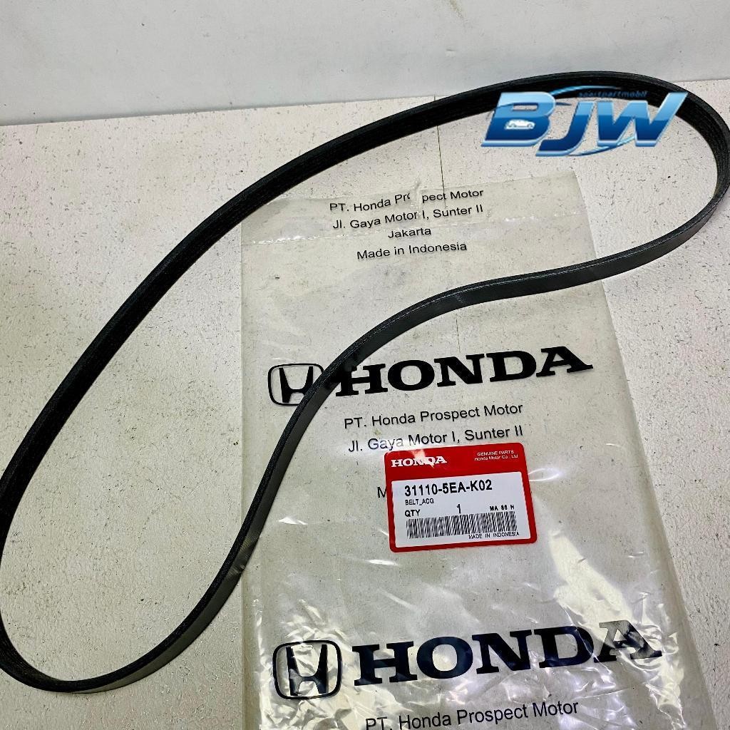 V BELT FANBELT STRAP DRIVE MOBILIO BRV GEN 1 DG1 HONDA 31110-5EA-K02 5PK1138 POWER STEERING COMPRESS