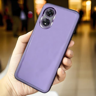 สําหรับ OPPO Reno 8T 4G 5G เคสโทรศัพท์ U Shield Bracket Soft Case Cover เลนส์รวมทุกอย่างใหม่สีม่วงเคสโทรศัพท์กันกระแทก QWERTA
