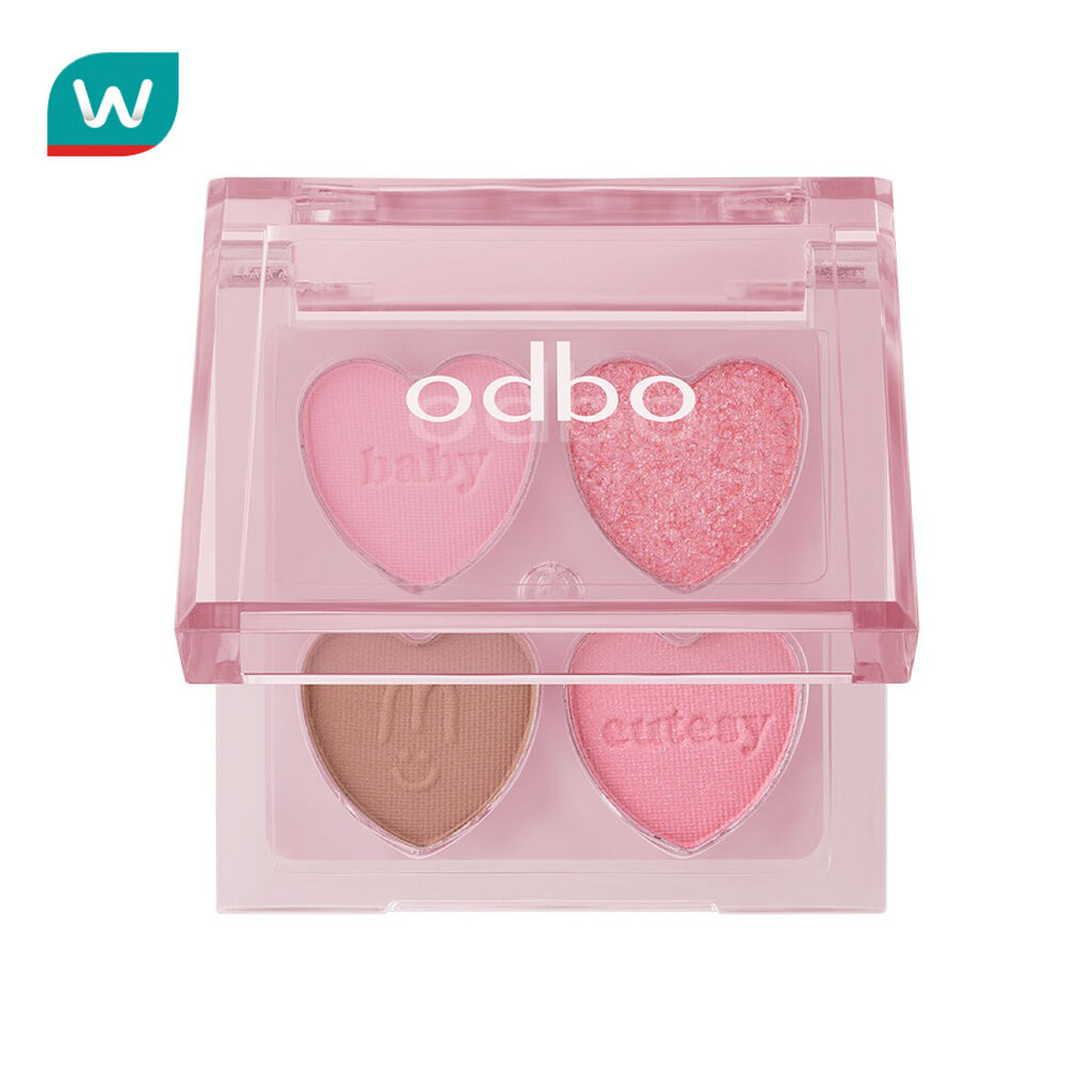 ODBO โอดีบีโอ เบบี้ คิ้วท์ซี่ พาเลท 1.8ก. 01 เบบี้ สตอเบอร์รี่