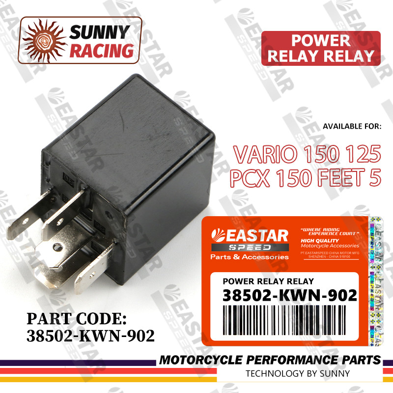 เริ่มต้นรีเลย์รีเลย์รีเลย์หลัก Power Control รีเลย์ PCX150 CLICK125I SCOOPYI 4 ฟุต True Zero (38502-KWN-902)