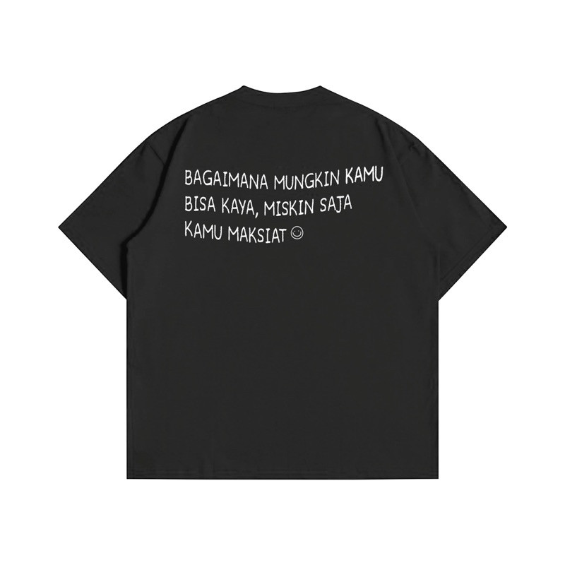 [BS] เสื้อยืด Poor only you master Tee cotton 24s