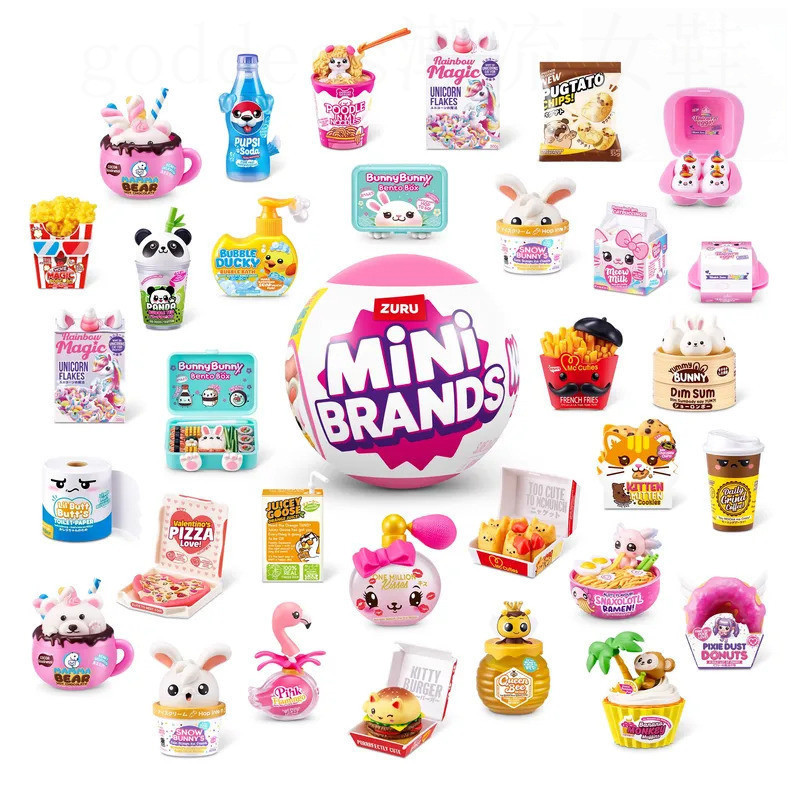 Igh คุณภาพ Mini Brands Kawaii Series Capsule Surprise Ball Collectable Minis ญี่ปุ่น Themed Collecti