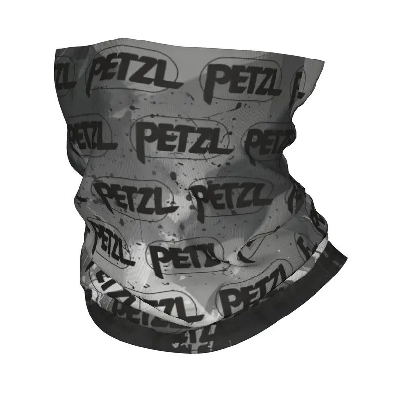 พันคอ.Custom สีดำ P-Petzl กีฬาสำหรับเดินป่าและล่าสัตว์ ออกแบบ.Wrap ทรงBalaclava ให้อุ่นและแฟชั่น