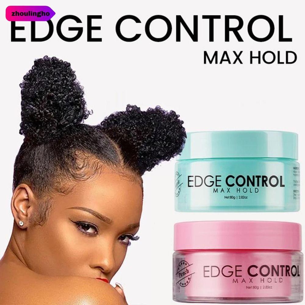 ZHOULINGHO แว็กซ์ควบคุมขอบเครา กลิ่นฟรุ๊ตตี้ พร้อมเจลจัดแต่งทรงผมน้ํามัน Castor มืออาชีพ 2.82Oz เจลควบคุมขอบแข็งไม่เหนียวเหนอะหนะสําหรับทุกสภาพเส้นผม