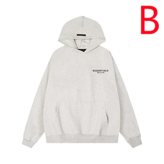 แฟชั่น STREET เสื้อฮู้ดผู้ใหญ่ แบบคล่องตัว ลายอักษรสามมิติ ไซส์ unisex