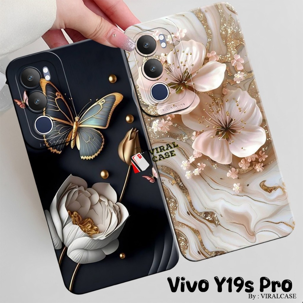 เคส HP VIVO Y19S PRO - VIVO Y19S 4G - เคสแฟชั่นนามธรรม - VIVO Y19S PRO Softcase - ซิลิโคนกล้อง Pro -