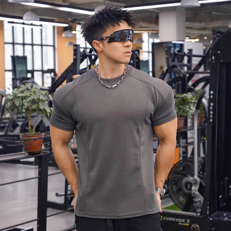 เสื้อยืดกีฬาผู้ชาย ออกแบบใหม่ สวมใส่ง่าย สำหรับกิจกรรมกลางแจ้งทุกวัน