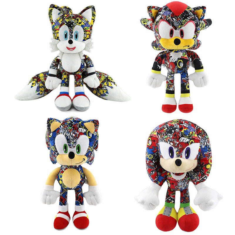 ใหม่ Ultrasonic Mouse sonic sonic ตุ๊กตา Super Plush Hedgehog Ersi ตุ๊กตาของเล่นตุ๊กตา