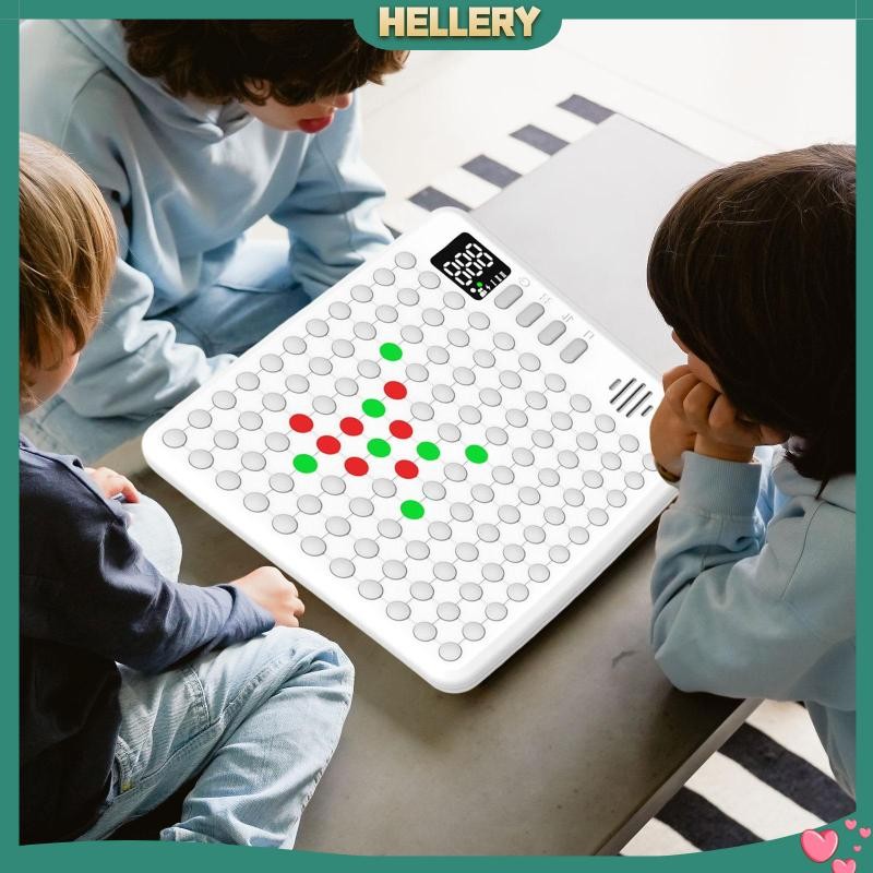 [HelleryTH] 9 in 1 Smart Board 4 in A Row Game Leadership Educational Toe Electronic Board