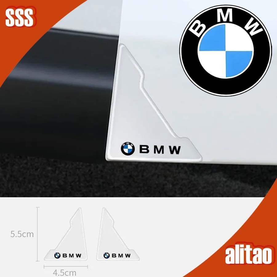 [พร้อม] BMW F30 รถประตู Anti-Collision Strip สติกเกอร์ป้องกันรถสติกเกอร์ BMW E46 Body Kit ตกแต่งรถ B