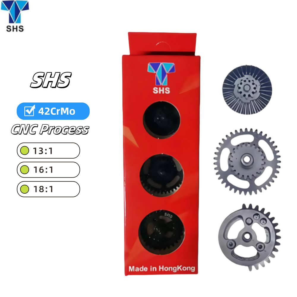 SHS CNC 42CrMo ชุดเกียร์มอเตอร์ไซค์น้ําหนักเบา
