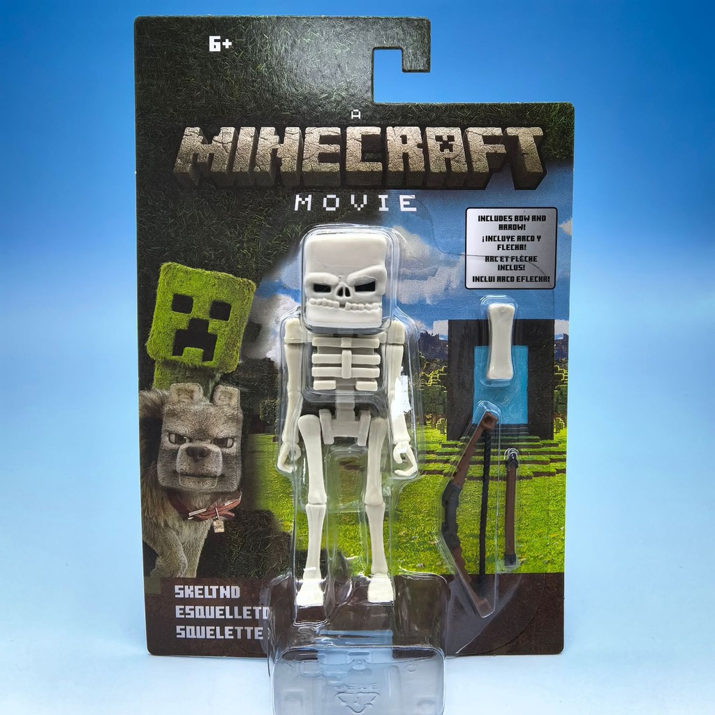 ภาพยนตร์ Minecraft สําหรับ Applicable Minecraft ของเล่น Steve Action Figure Wolf Skeleton Creeper ข้อต่อที่สามารถเคลื่อนย้าย Action Figure MC รุ่นภาพยนตร์สะสมของเล่นสําหรับของขวัญเด็ก - รูปที่ 3