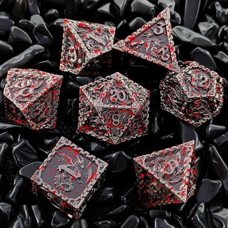 【พร้อมส่ง】พร้อมส่ง dnd dice ลําไย ลูกเต๋า การ์ด dice the dnd