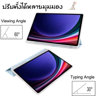 เคสฝาพับ ลายการ์ตูน For Samsung Galaxy Tab S6 lite/A7 lite A9 S9 FE A9Plus A8 S10 llite A11 S10FE มีช่องใส่ปากกา เคสกันก