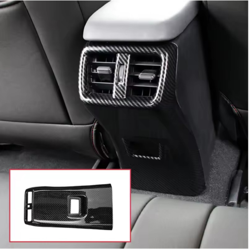 สําหรับ Lexus UX200 UX260H UX 200/250H/260H 2018- 2022 สติกเกอร์ Trim กรอบด้านหลังเครื่องปรับอากาศ O