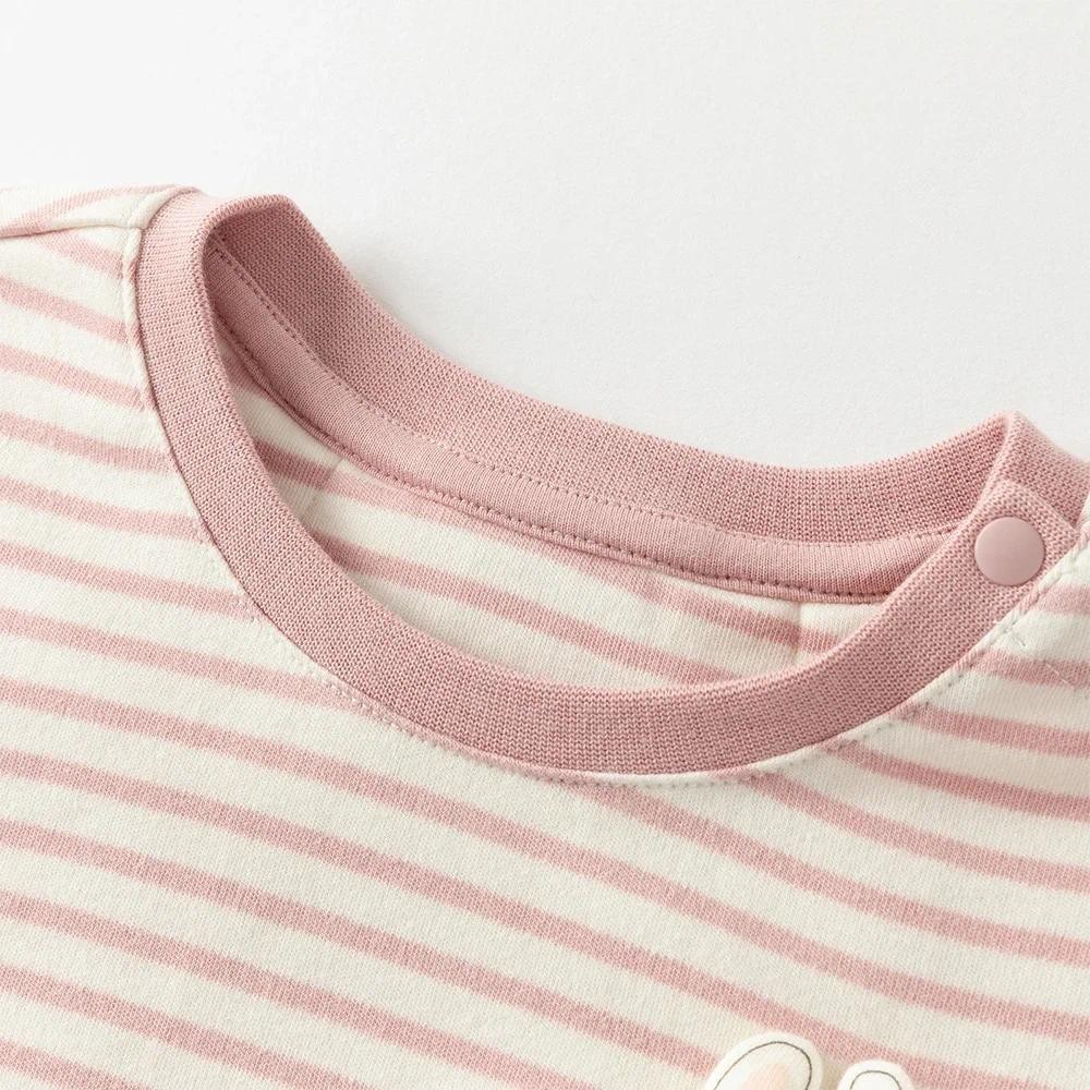Dave Bella تيشيرت بنات قطن 100% بأكمام طويلة — صورة 4