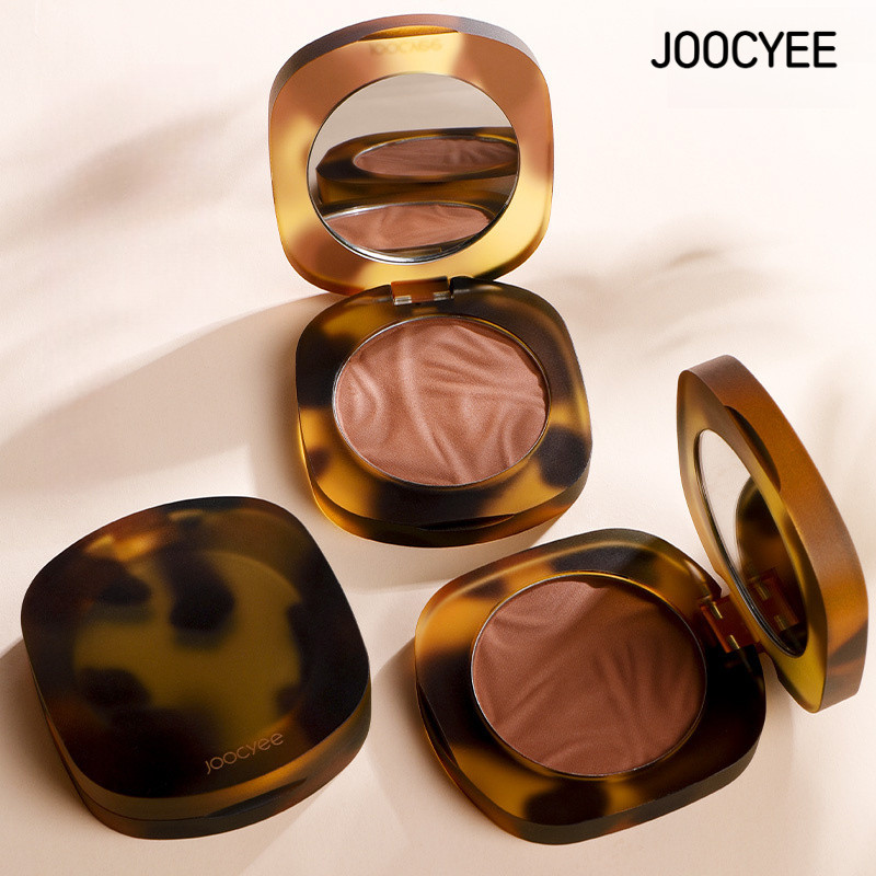 Joocyee Blush Plate Amber Monochrome Blush Cream Matte Highlight Contouring สีขยายสีธรรมชาติแต่งหน้า