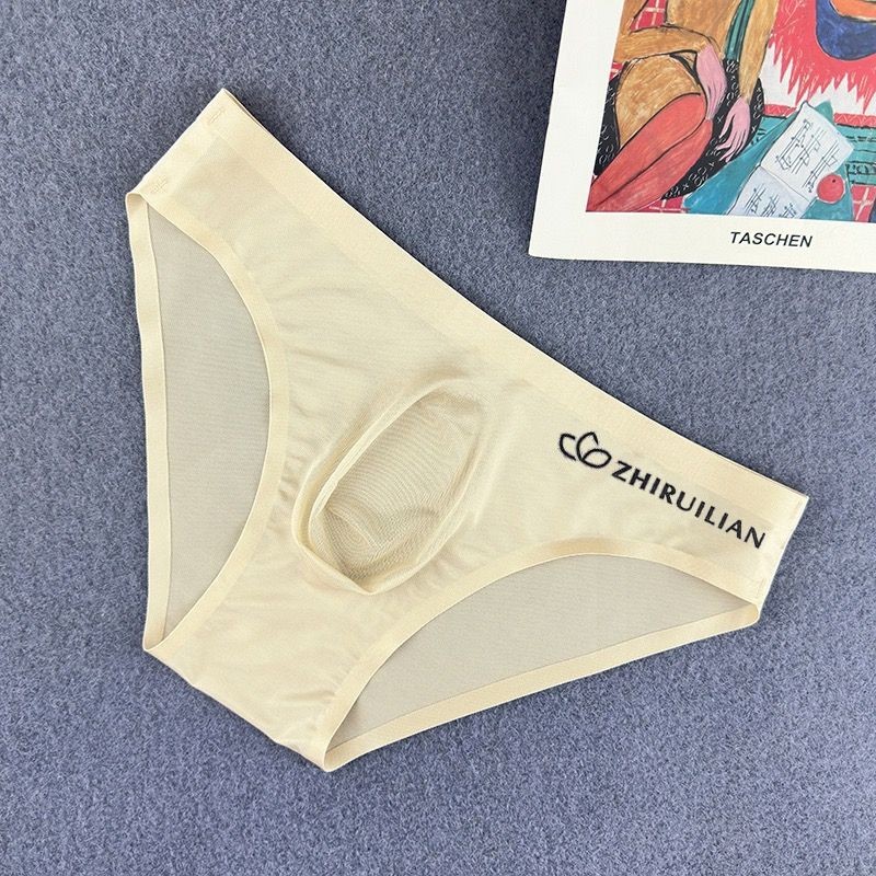 กางเกงชั้นในชาย Modal Modal Modal Modal กางเกงชั้นในด้านในด้านในสะโพกสะโพกสีทึบและยืดหยุ่นของผู้ชาย2