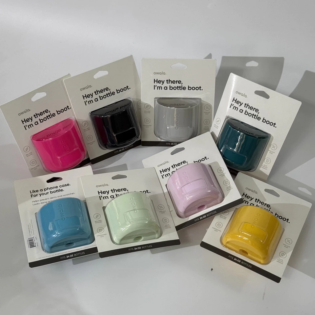 Owala FreeSip Bottle Boot - ฝาครอบฐานกันกระแทกระดับพรีเมียมสําหรับแก้วน้ํา 24oz/32oz/40oz