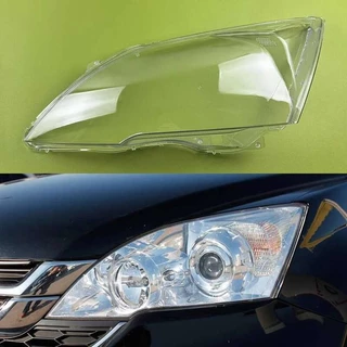 ฝาครอบไฟหน้าเลนส์โปร่งใสไฟหน้าเปลี่ยนโคมไฟเดิม Plexiglass สําหรับ Honda CRV 2007 2008 2009 2010 2011 2C676