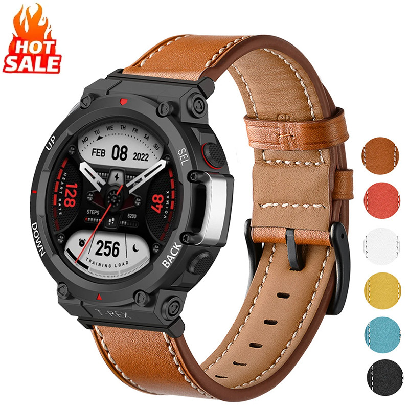 สายหนังสําหรับ Amazfit T-Rex Pro/T-Rex 3/T-Rex 2/T-Rex 2 Ultra