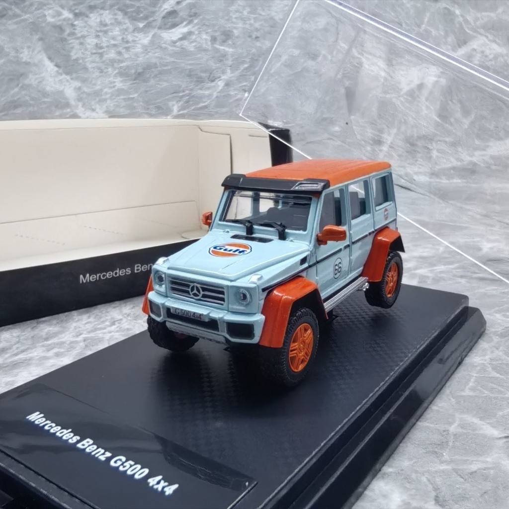 1/64 Benz G500 4X4 G-Class Pickup รถโลหะผสมเดิมรุ่น Bay