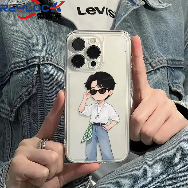 เวลาจํากัดโปร่งใส A1864 Liu Yuning รุ่น Q เคสโทรศัพท์สําหรับ iPhone 16 15 pro max 8PLUS 14/6/6splus 