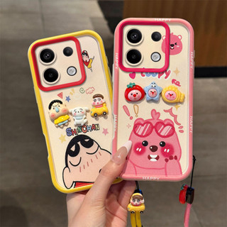 เคส REDMI NOTE 13 NOTE 13 PRO ตุ๊กตาการ์ตูนเคสโทรศัพท์ซิลิโค…