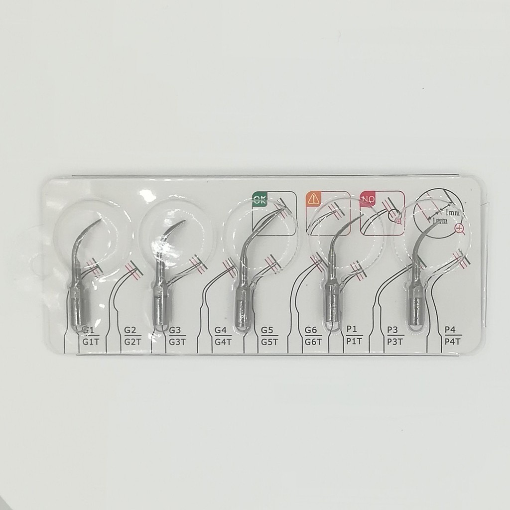 5PCS P1 Ultrasonic Scaler Scaling เคล็ดลับ