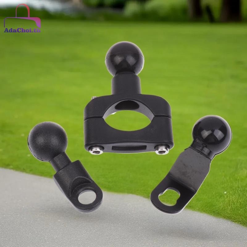 AdaChoi 1 ชุด 2.3 ซม.Clamp Bracket สําหรับที่วางโทรศัพท์มอเตอร์ไซด์ PJ10/PJ13/PJ18 รถจักรยานยนต์ Handlebar Mount ฐานชุดอุปกรณ์เสริม TH