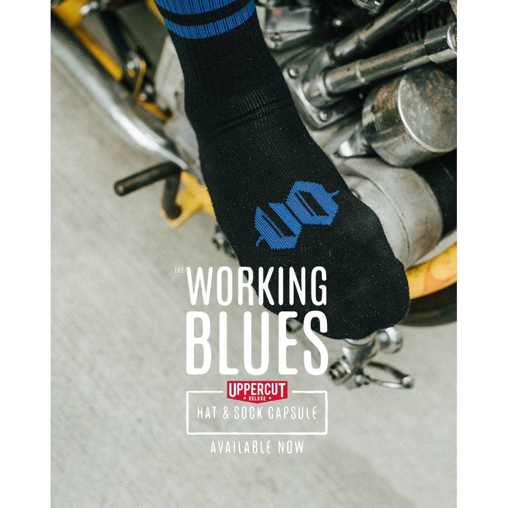 Uppercut Deluxe - ถุงเท้า ( Working Blues )