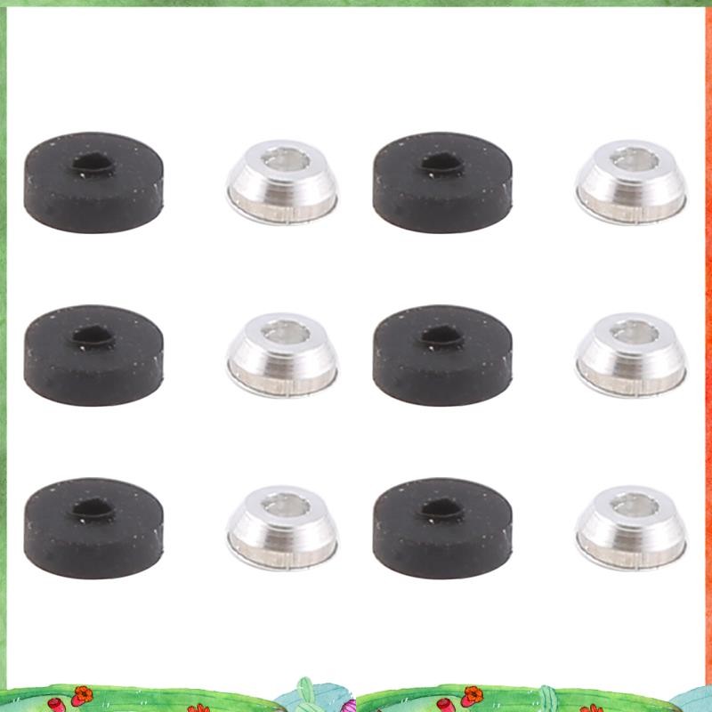 Super 6 ชิ้นแหวนยางชุดสําหรับ V966 V977 XK K110 K120 RC เฮลิคอปเตอร์เครื่องบิน Drone อะไหล่อุปกรณ์เส