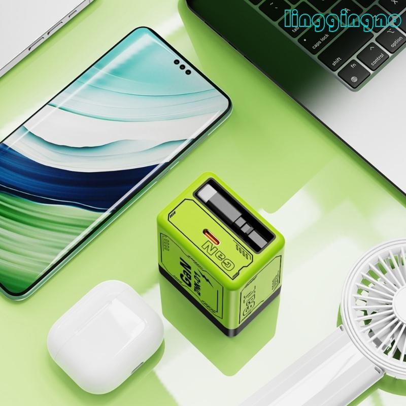 RR Fast Speed 120W Charger Block ปลั๊กติดผนังสําหรับการใช้งานการเดินทางหลายอุปกรณ์