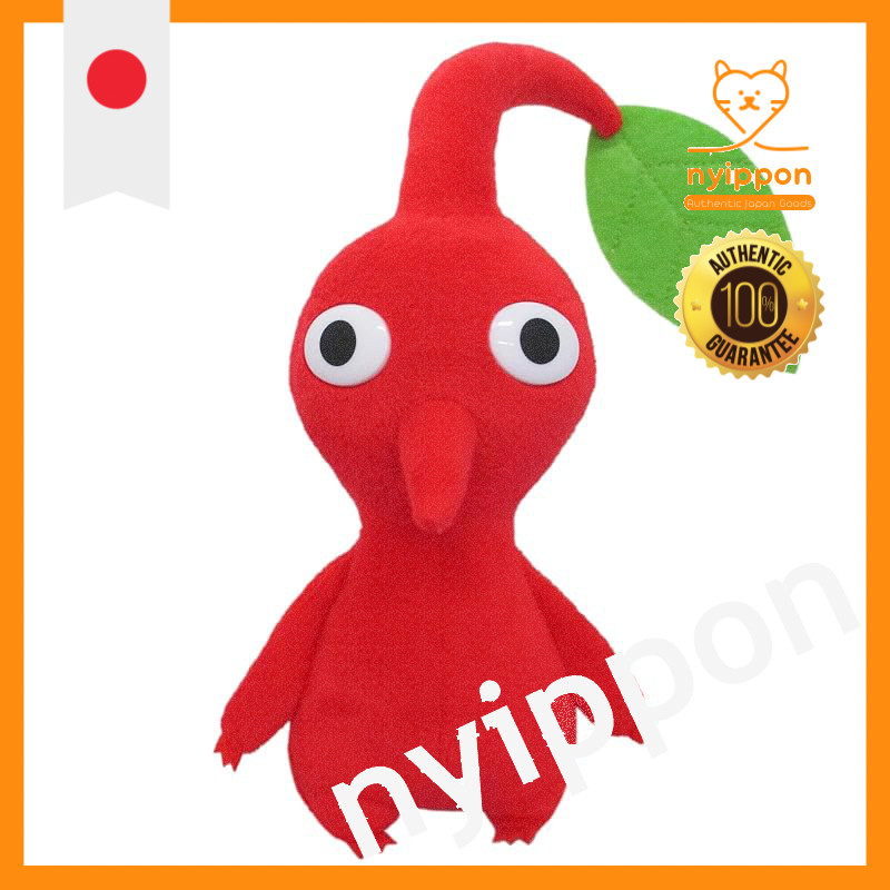 Sanei Boeki Pikmin ALL STAR COLLECTION Plush Doll ALL STAR COLLECTION Red Pikmin W9×D9×H17cm Plush D