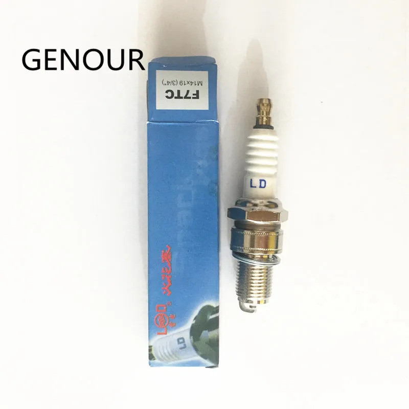 2pcs F7TC รุ่น Spark Plug สําหรับ 950 168F 188F 190F เครื่องกําเนิดไฟฟ้าเบนซินอะไหล่ ET950 GX160 GX3