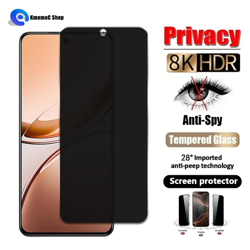 ความเป็นส่วนตัวป้องกันหน้าจอสําหรับVIVO V60 V50 V40 V30 Lite V29e V27e V25 V25e V23 V23e V21 V21e iQ