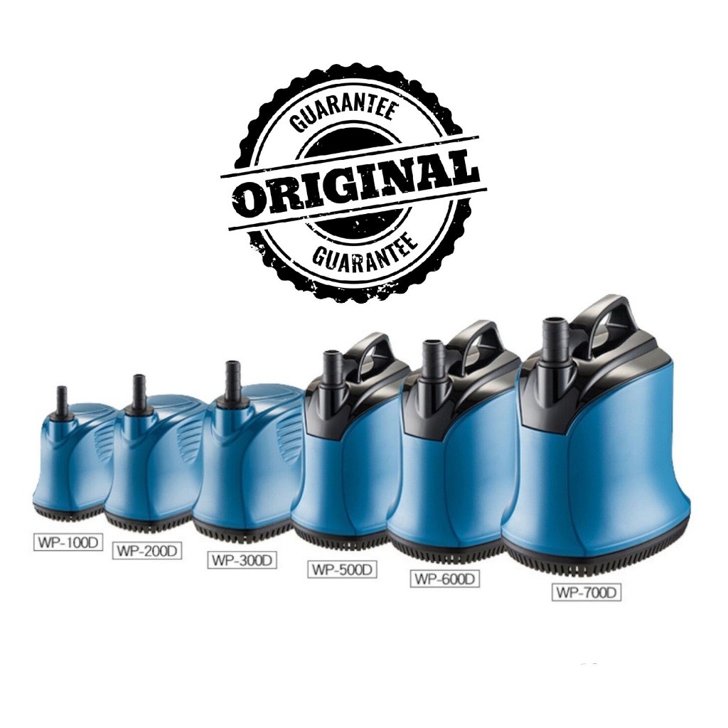 ปั๊มน้ําใต้น้ําตู้ปลา WP-100D WP-200D WP-300D WP-500D WP-600D WP-700D