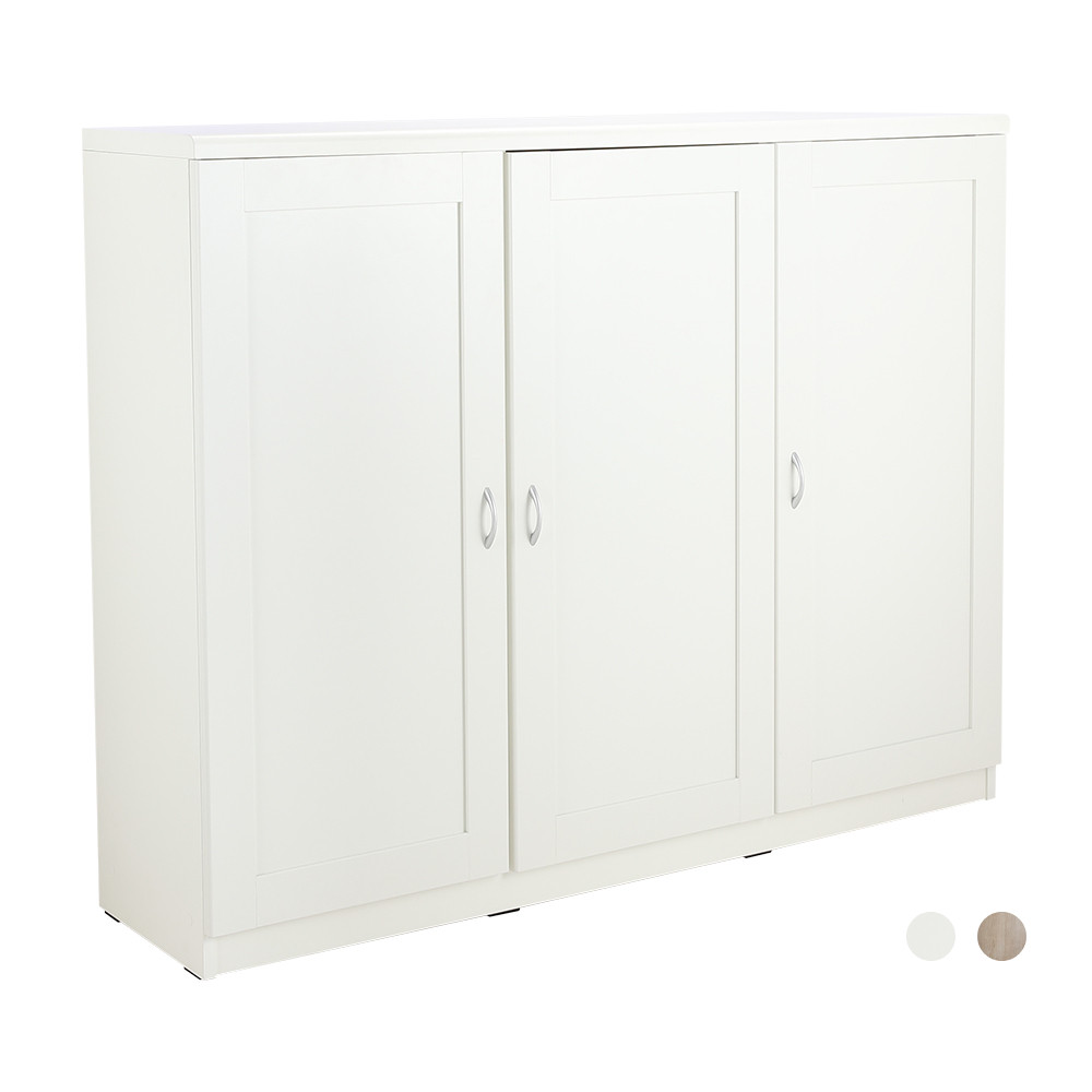 INDEX LIVING MALL ตู้รองเท้า 3 บานเปิด รุ่นทิมเบอร์-แอล