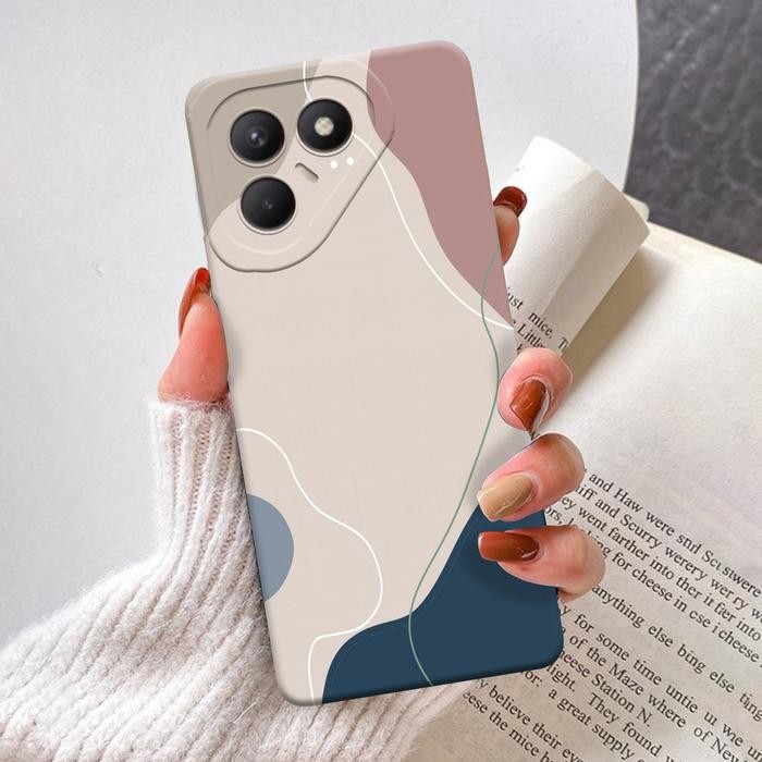 HP Softcase TCN0 POVA 7 4G 2025 - ORORA - Softcase Silkon Pro Camera - ยืดหยุ่น - เคส - ตัวป้องกันโท