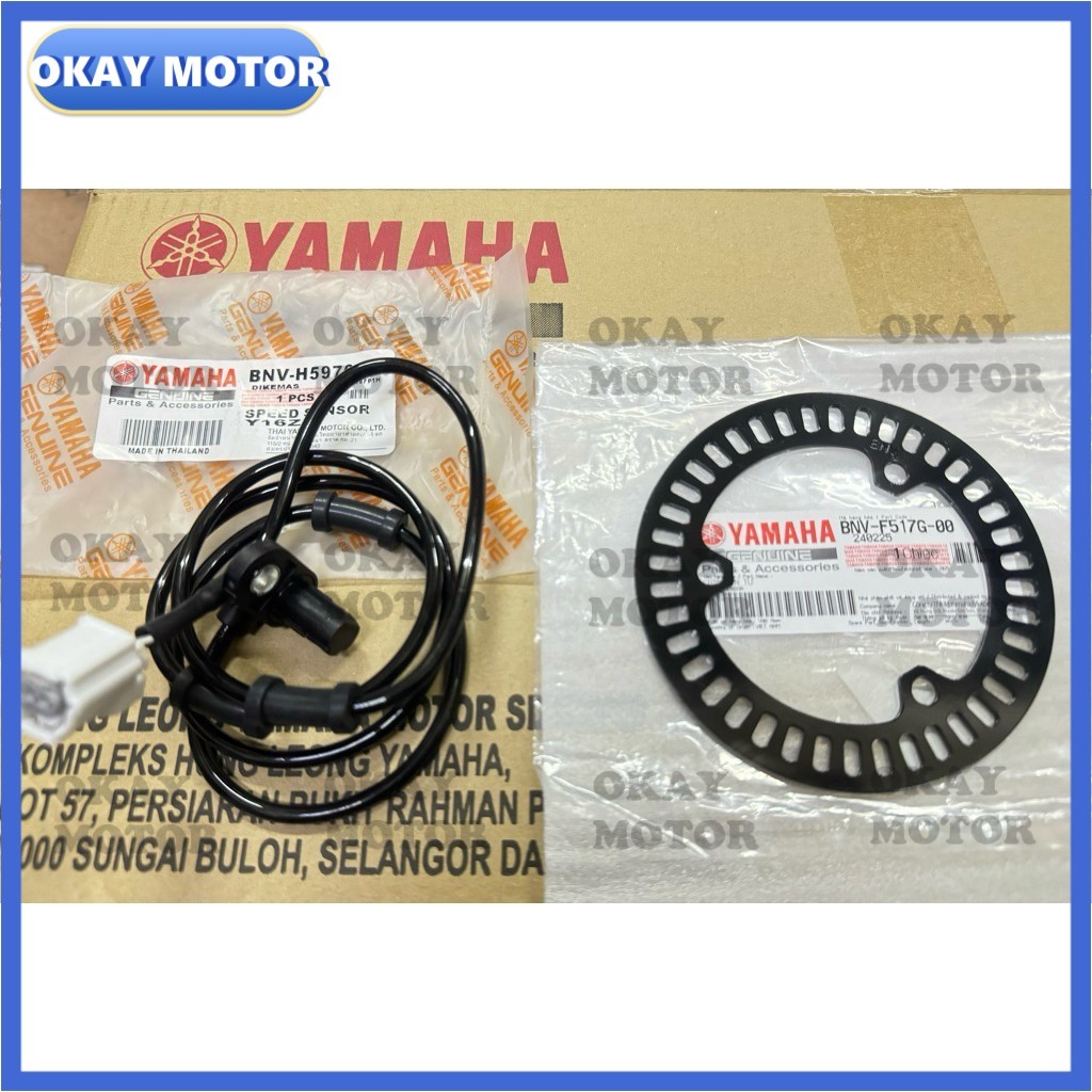 Yamaha Y16ZR Y16 ZR เซ็นเซอร์ ABS ล้อหน้าเซ็นเซอร์ความเร็วโรเตอร์/เกียร์เมตร ABS BNV-H5970-0-00 สาย 