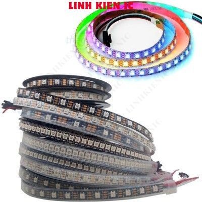 LED Strip 5050 RGB WS2812 60 LED/m 5VDC ม้วน 5m IP67 Linhkien IC
