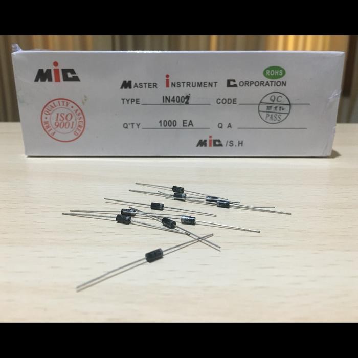 ZL99 RECTIFIER DIEDE 1N4002 1N 4002 IN4002 IN 4002 1A 100V