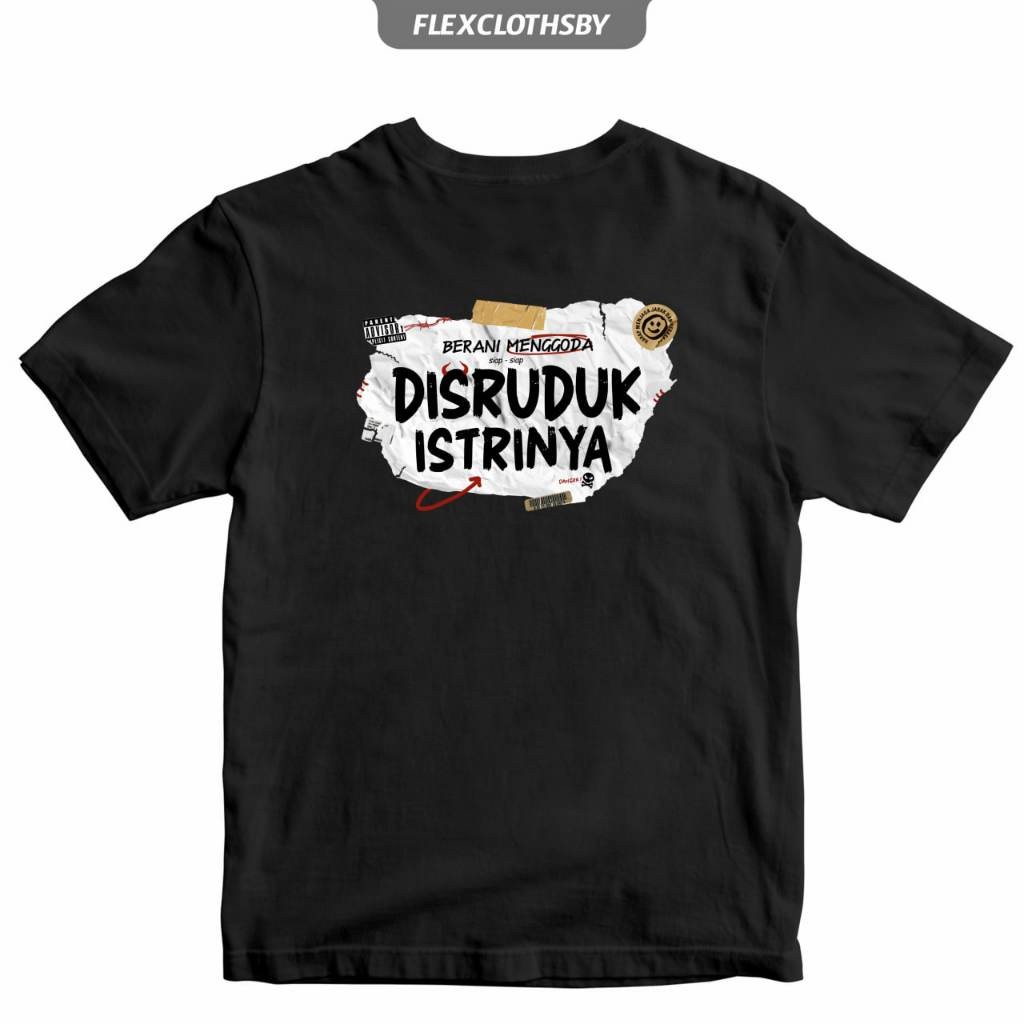 Flexclothsby - เสื้อยืด Dispourse ของ His Wifes - พรีเมี่ยม 30s Combed Cotton My Wifes Writing Shirt