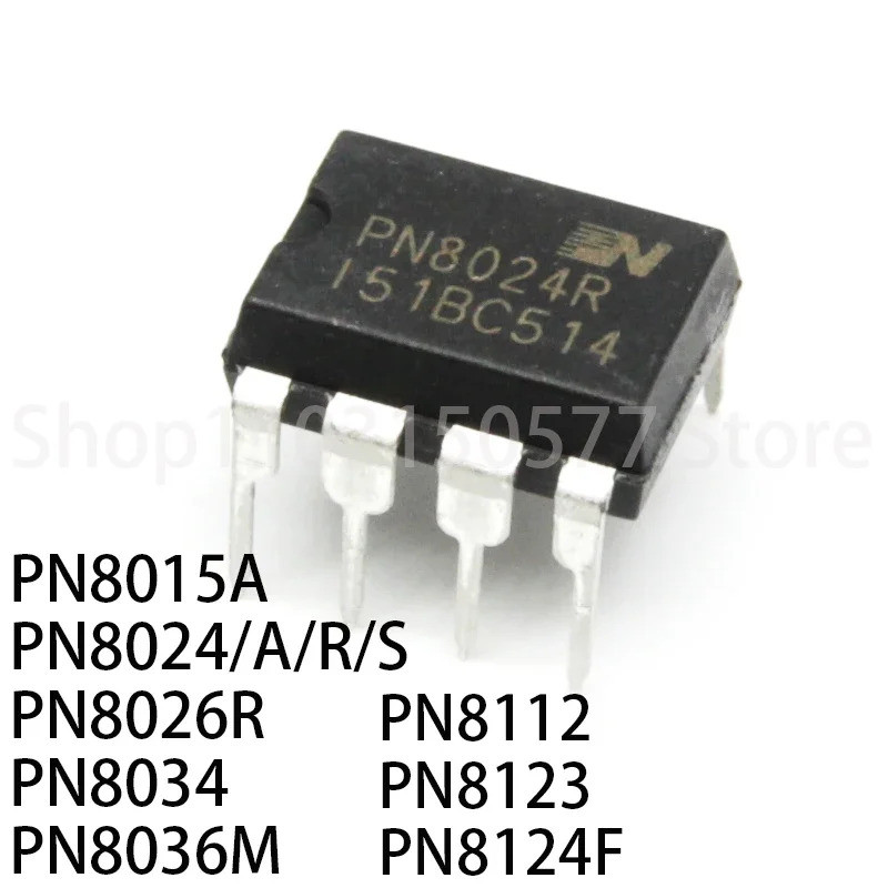 1-5PCS PN8015A PN8024/A/R/S PN8026R PN8034 PN8036M PN8112 PN8123 PN8124F DIP7 ชิป ic