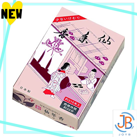 Direct From Japan Kameyama Koukando Incense Incense sticks, miniature size, approx. 55g, approx. 215
