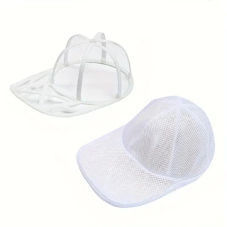 หมวกถุงซักผ้า Anti-Deformation Cap Support Washable Storage Bag เบสบอลหมวกทําความสะอาด Protector เครื่องซักผ้าหมวกแห้งกรณีป้องกัน