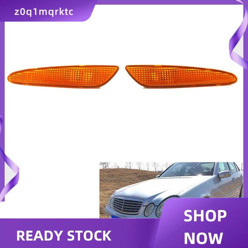 z0q1mqrktc สีเหลืองอําพันเครื่องหมายด้านข้างกันชนไฟเลี้ยวโคมไฟสําหรับ - W211 E-Class 2003-06 2118200