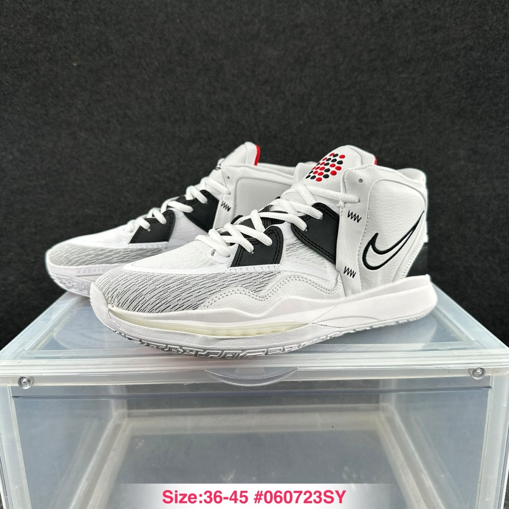 Nike Kyrie 8 Infinity รองเท้าบาสเก็ตบอล ออกแบบเพื่อความทนทานและยึดเกาะได้ดี มีเบาะลมที่ให้ความสะดวกส